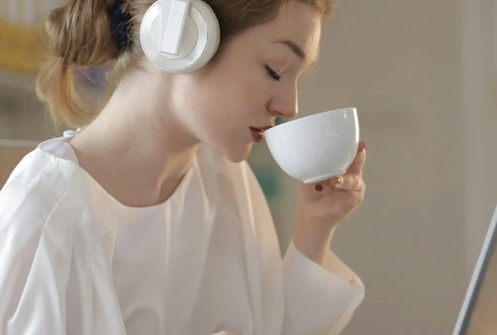 Drinking Coffee With Braces